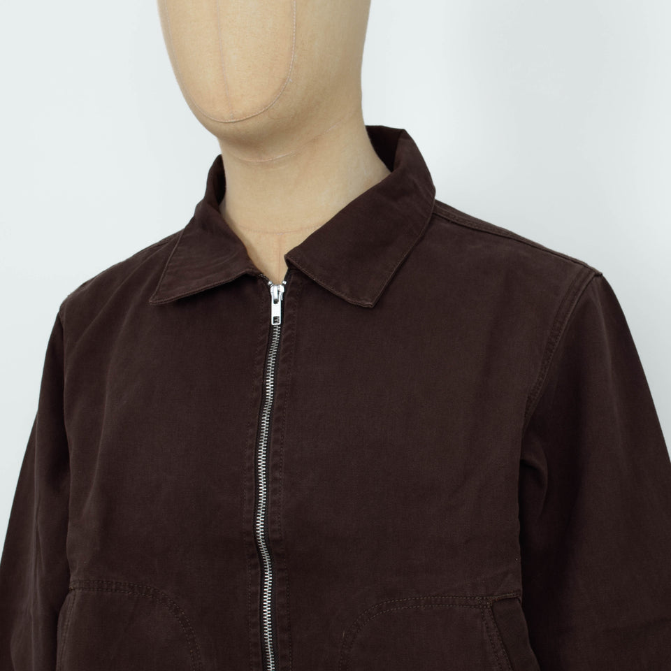 Service Works Twill Work Jacket - Brown