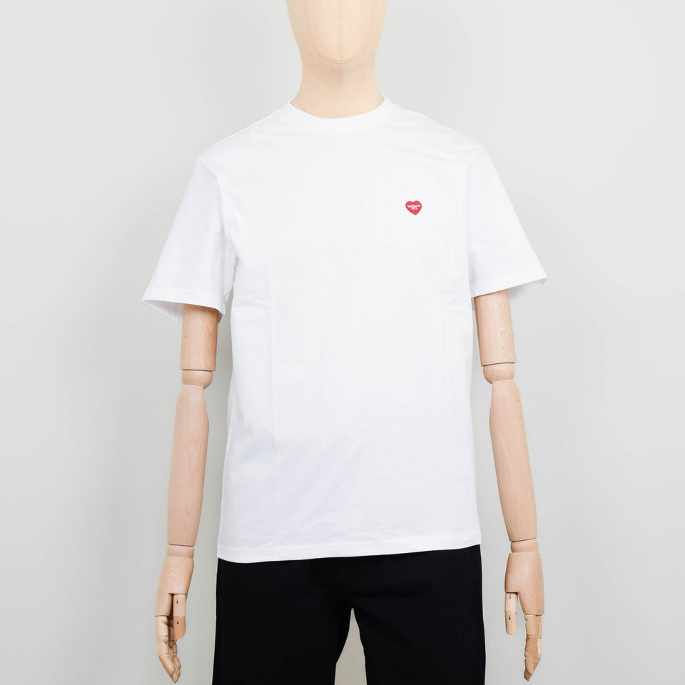 Carhartt S/S Small Heart T-Shirt - White