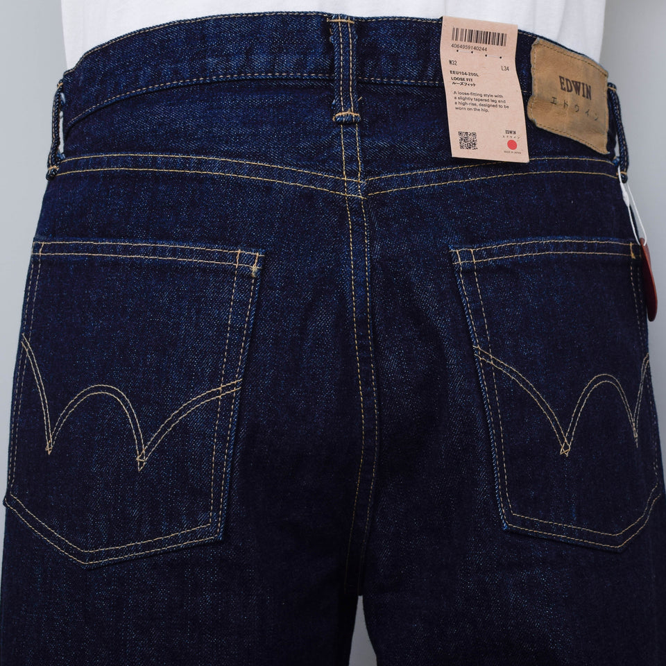 Edwin Loose Fit - Blue Rinsed (Red Selvage)