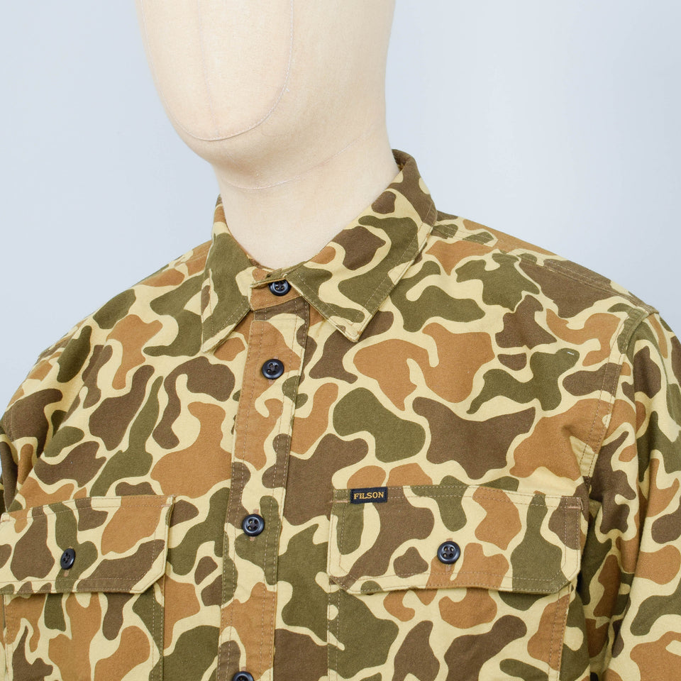 Filson Field Flannel Shirt - Buckskin Camo