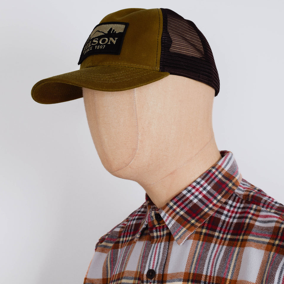 Filson Logger Mesh Cap - Dark Tan