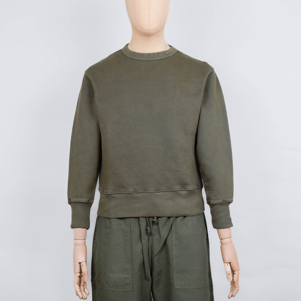 Power Goods Loopback Crewneck - Olive
