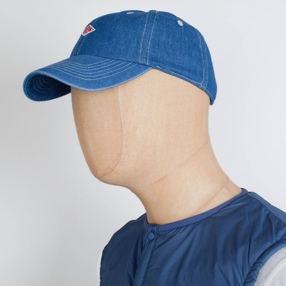 Danton 6 Panel Cap - Fade Blue