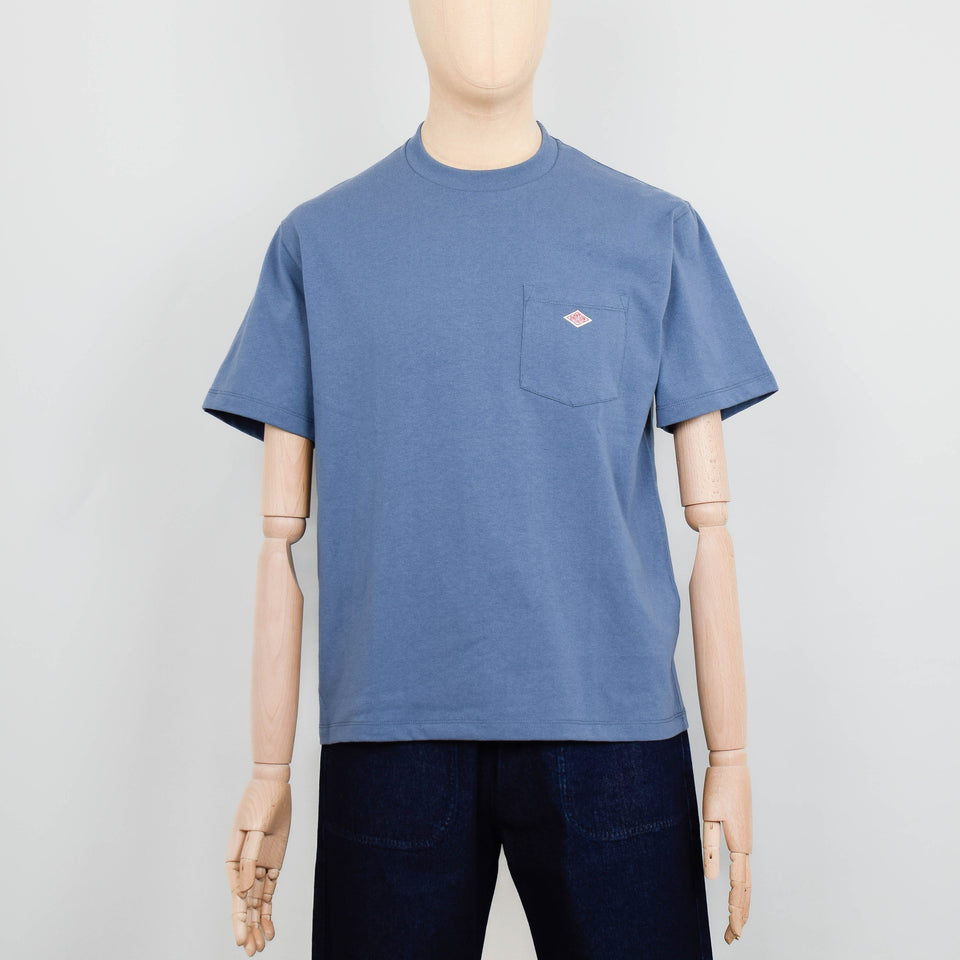 Danton Pocket T-Shirt - Deep Sax