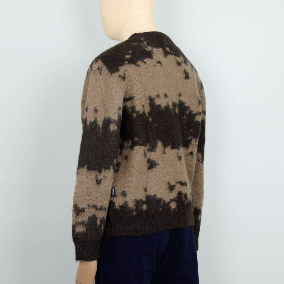 Gramicci Mohair Sweater - Taupe Splatter