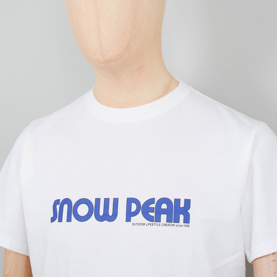 Snow Peak Land Station T-Shirt - White