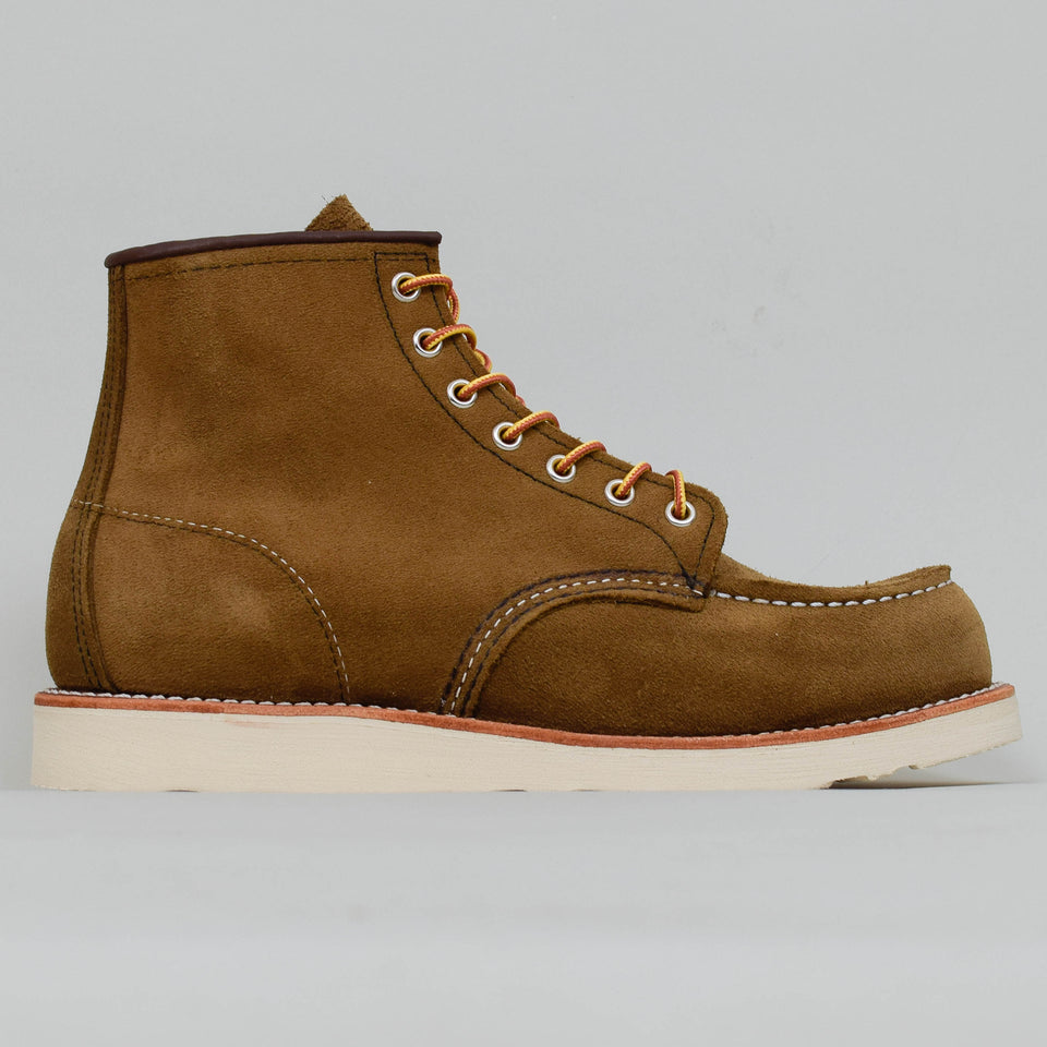 Red Wing 6" Moc Toe - Olive Mohave