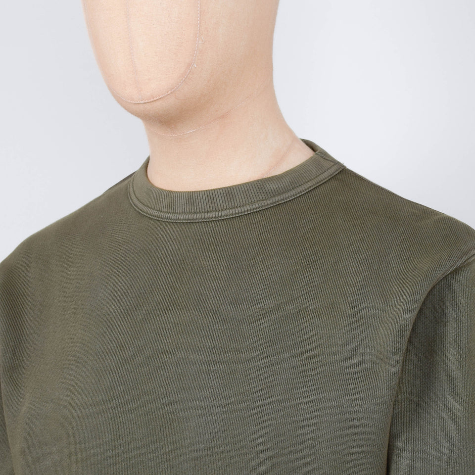 Power Goods Loopback Crewneck - Olive