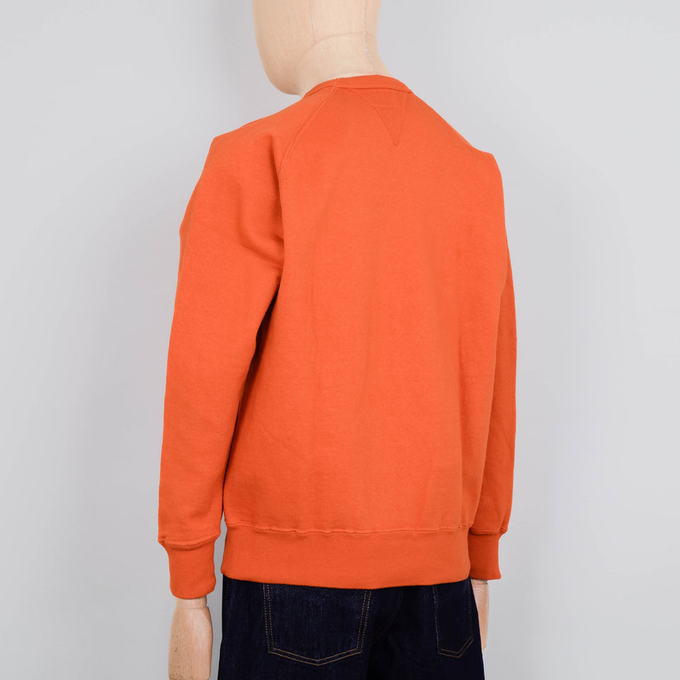 Sunray Sportswear Puamana Raglan Crew Neck Sweatshirt - Gold flame