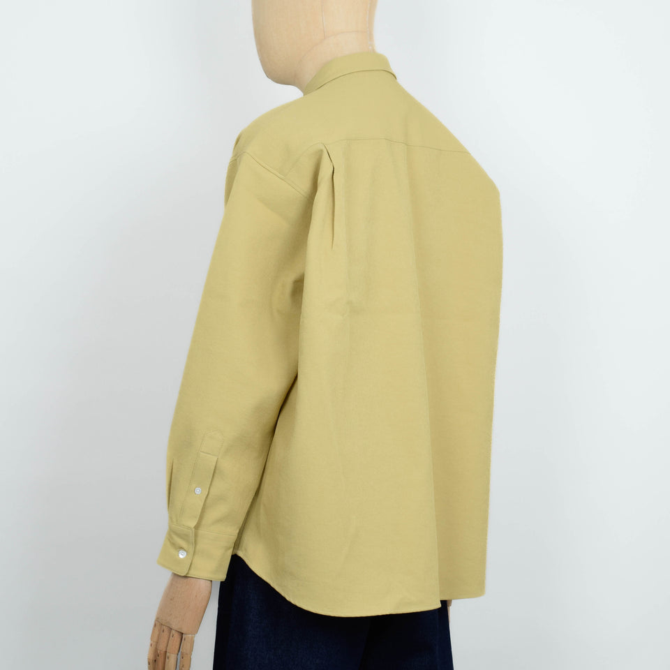 Danton Regular Collar Shirt L/S - Mustard