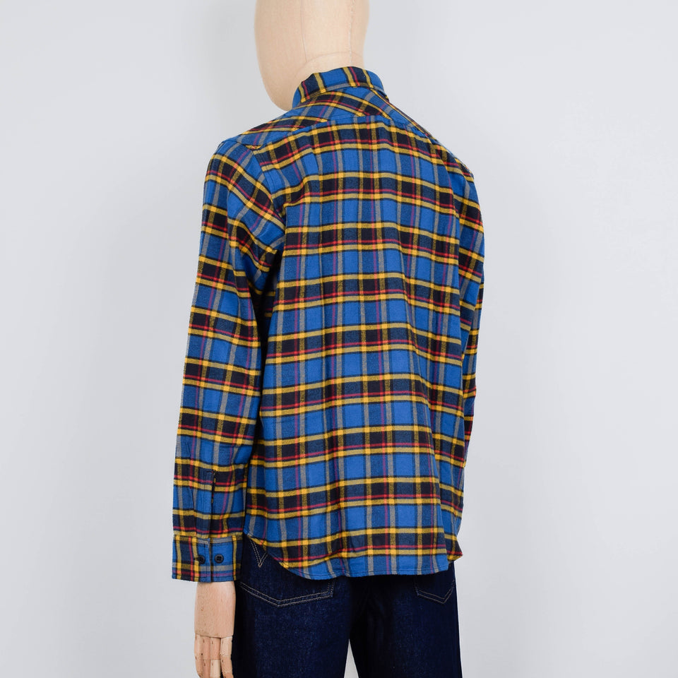 Filson The Rangeland Flannel Shirt - Blue / Yellow