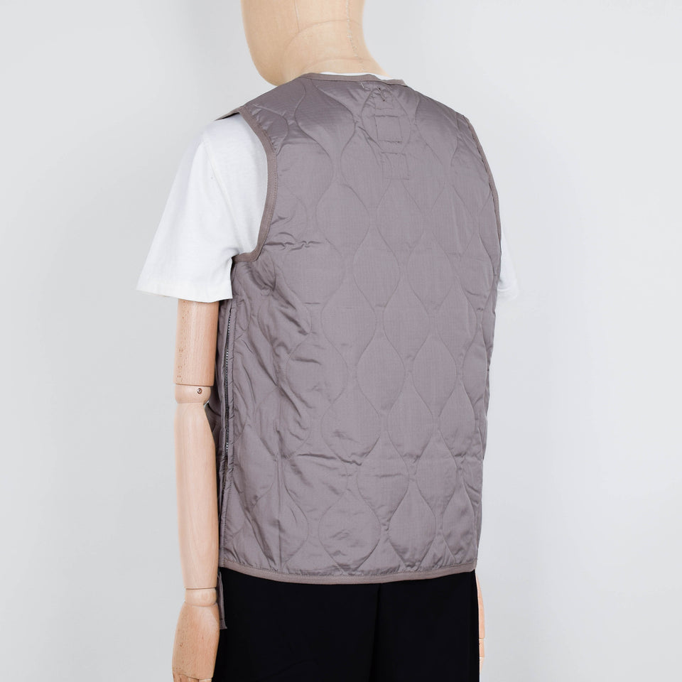 Taion Military V Neck Down Vest 001 -  L.Mocha