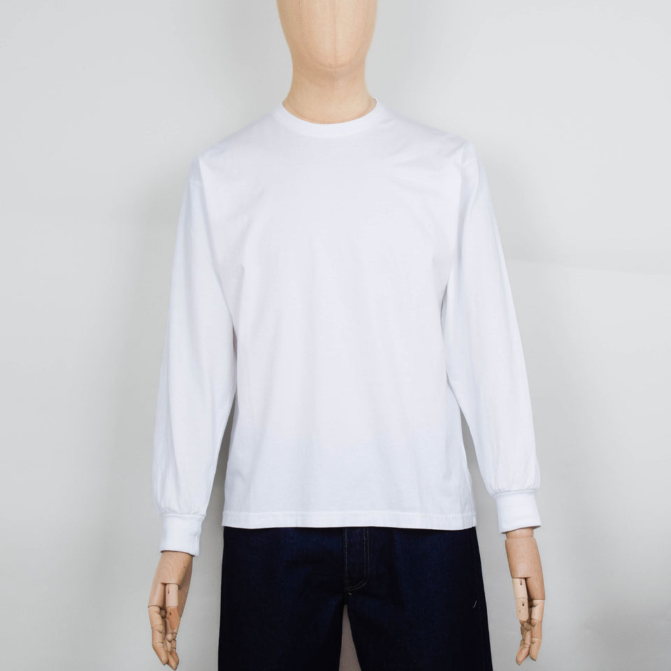 Colorful Standard Oversized Organic LS T-Shirt - Optical White