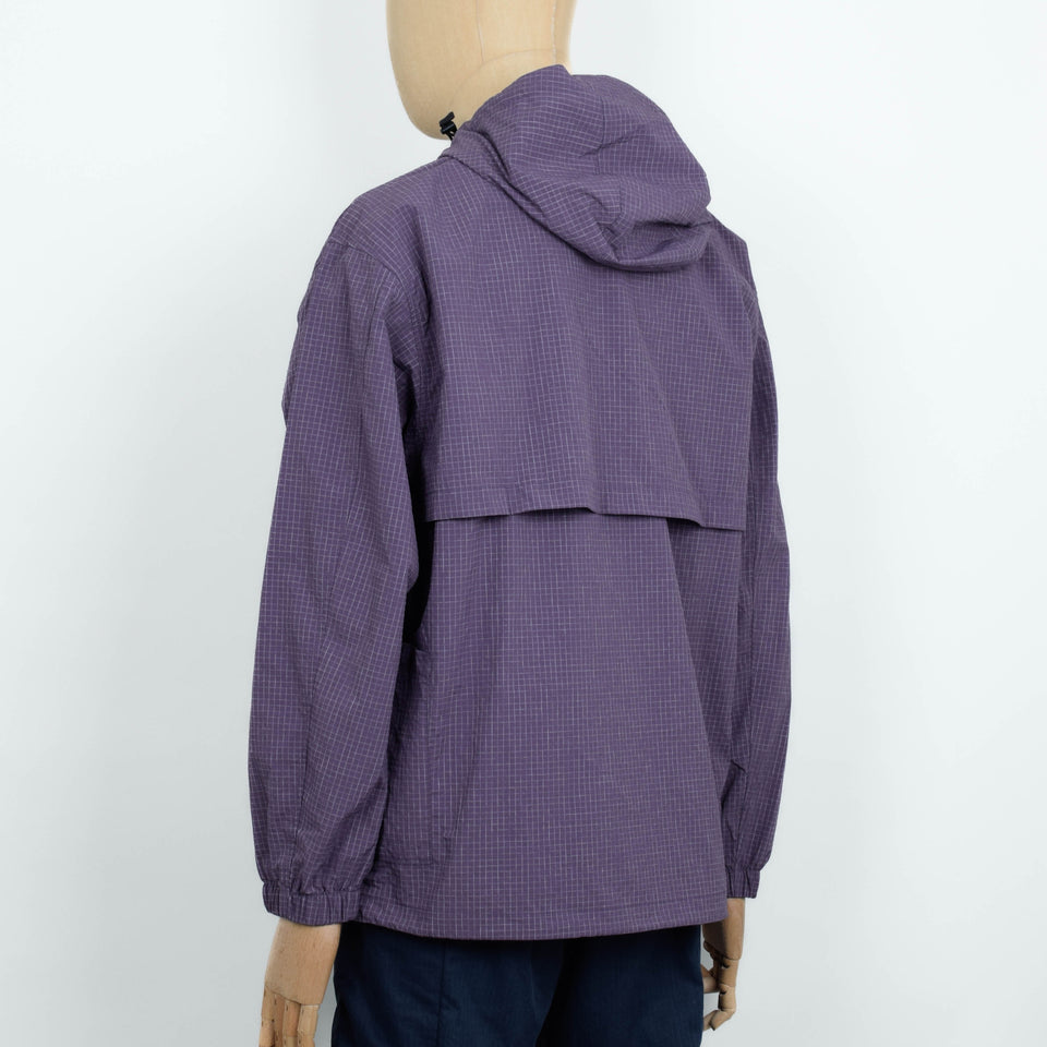 Snow Peak Kasuri Ripstop Jacket - Dark Purple