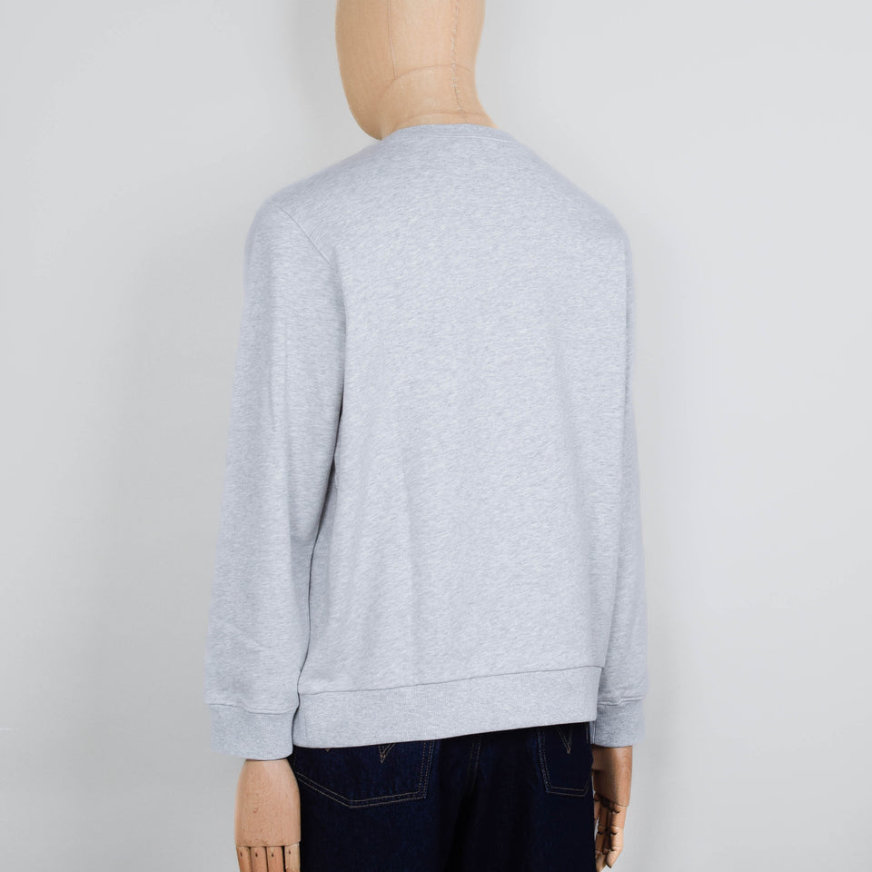 Gramicci One Point Crew Sweatshirt - Heather Ash