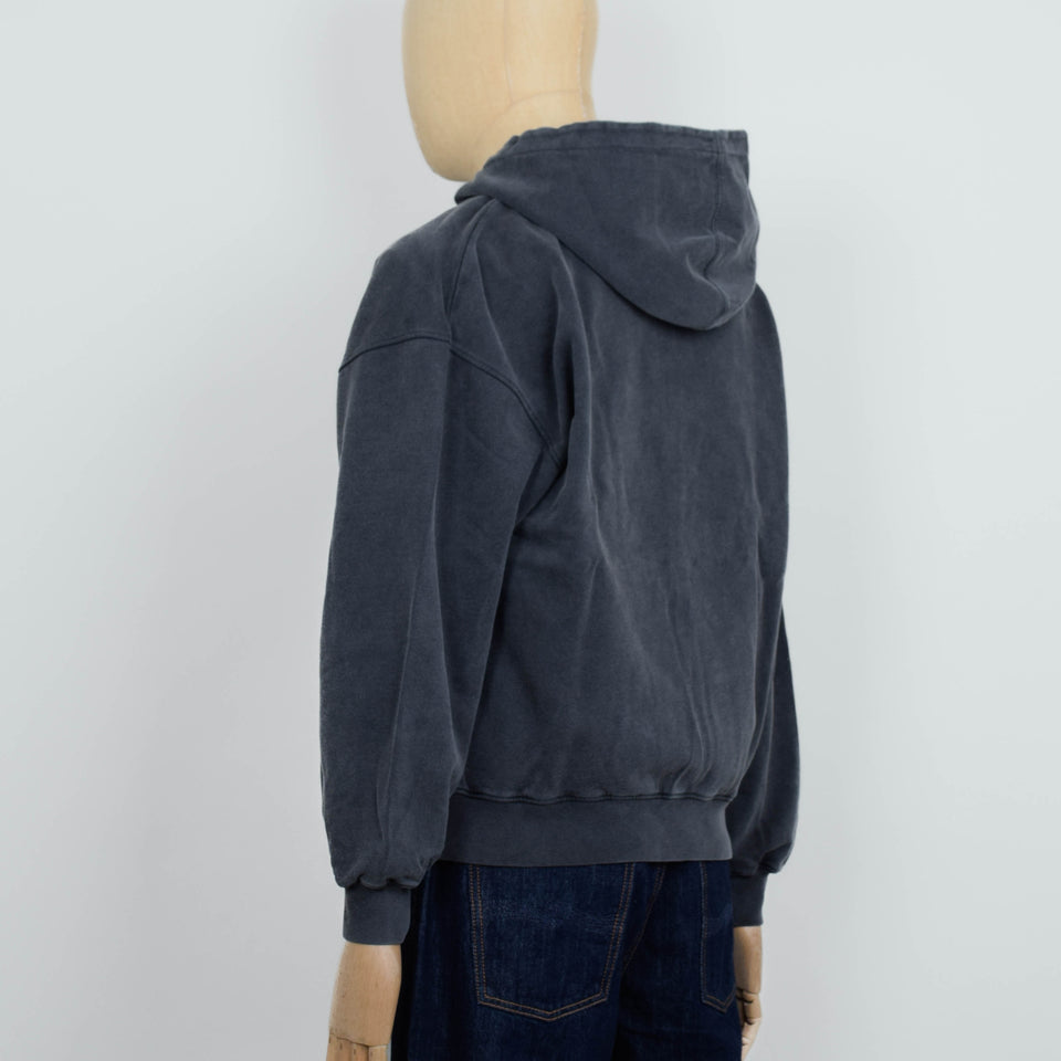 Colorful Standard Organic Oversized Zip Hood - Faded Black
