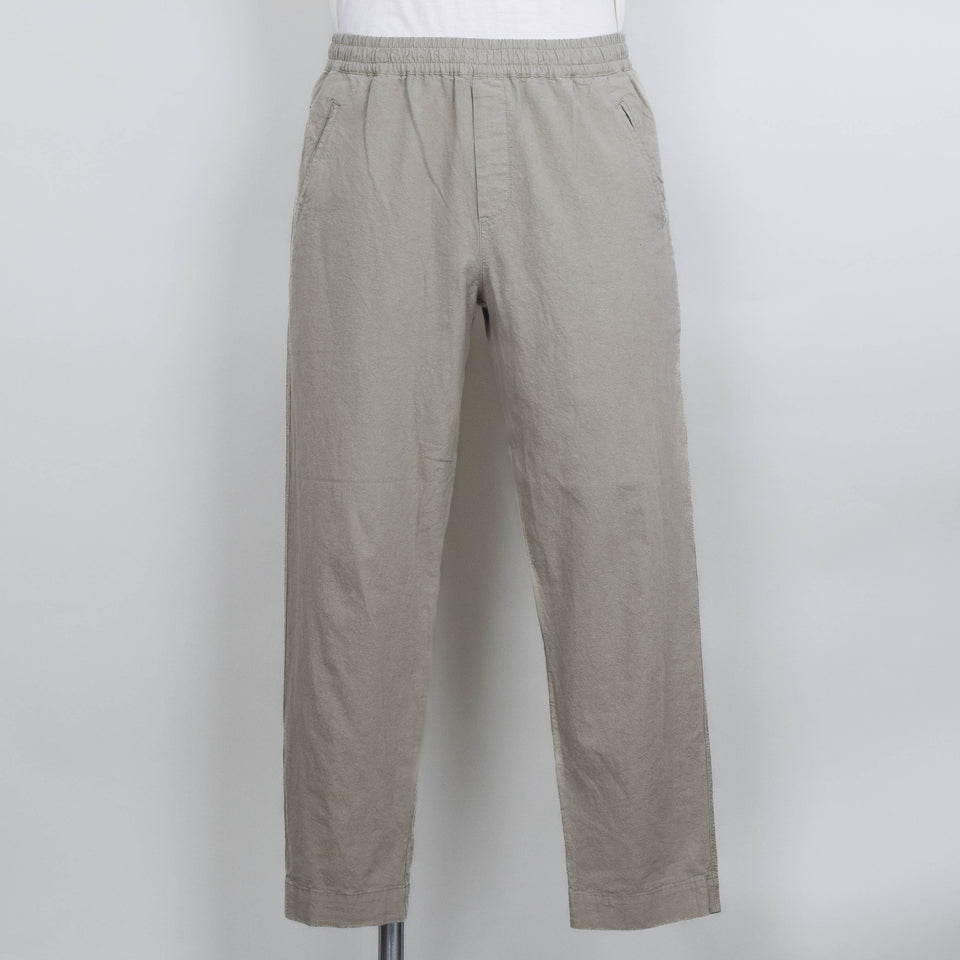 Folk Drawcord Assembly Pant - Sage Cotton Linen