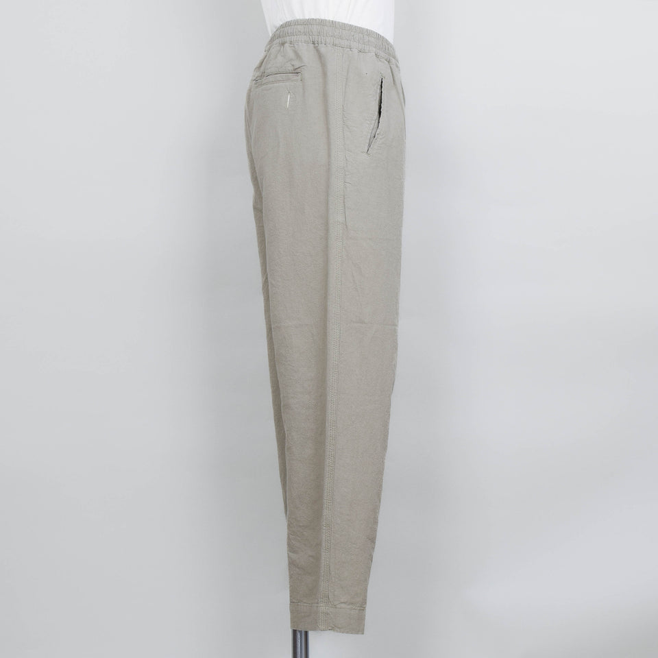 Folk Drawcord Assembly Pant - Sage Cotton Linen