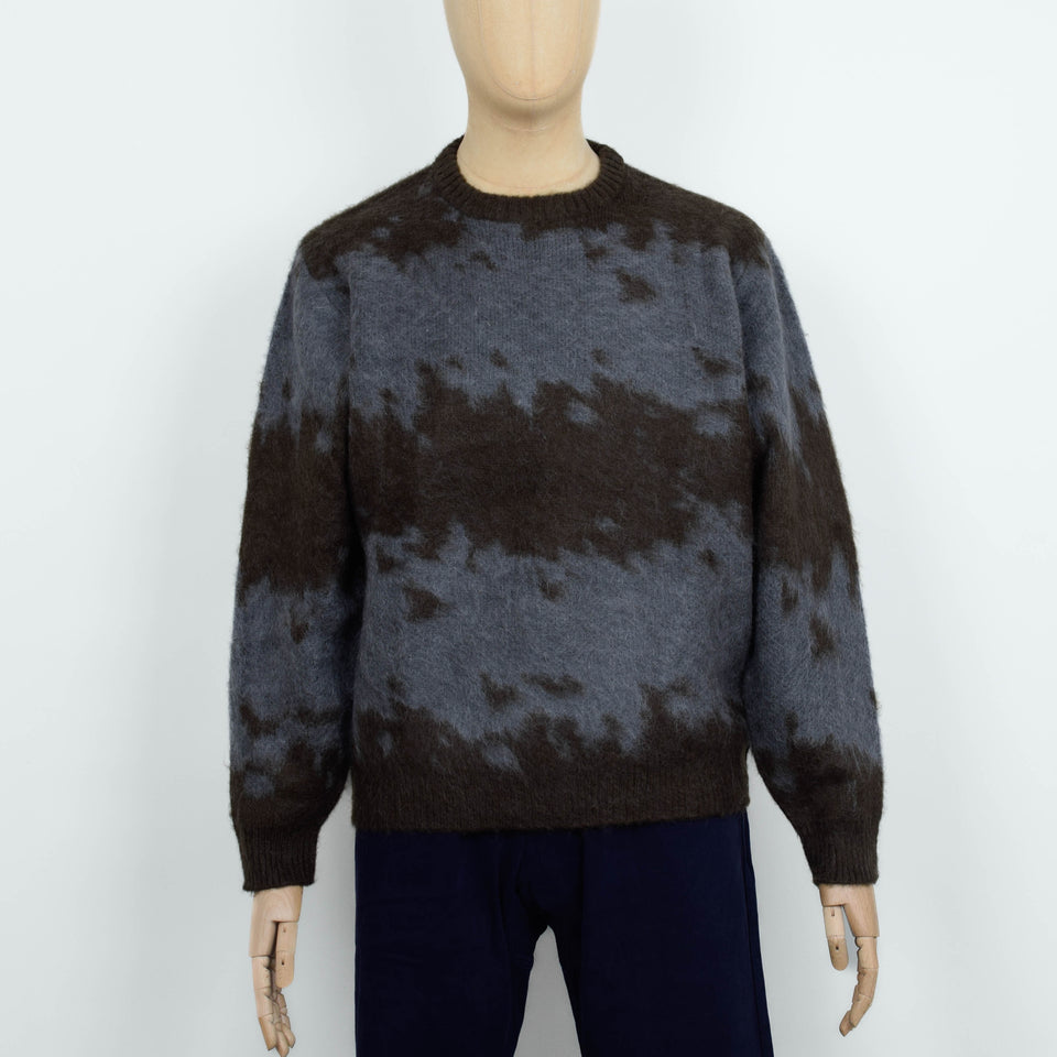 Gramicci Mohair Sweater - Slate Splatter