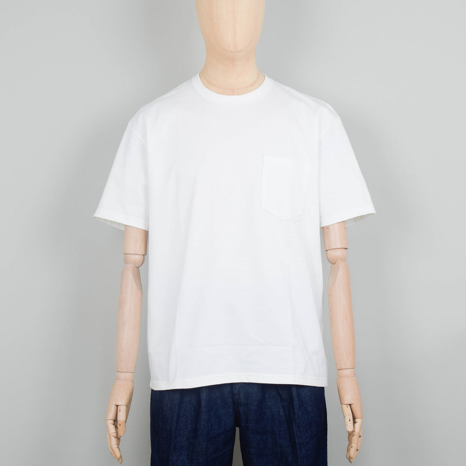 OrSlow T-Shirt with Pocket - White