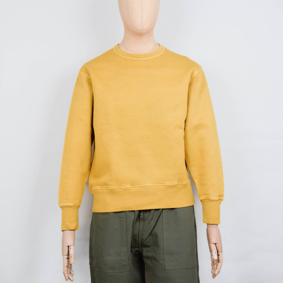 Power Goods Loopback Crewneck - Sunflower