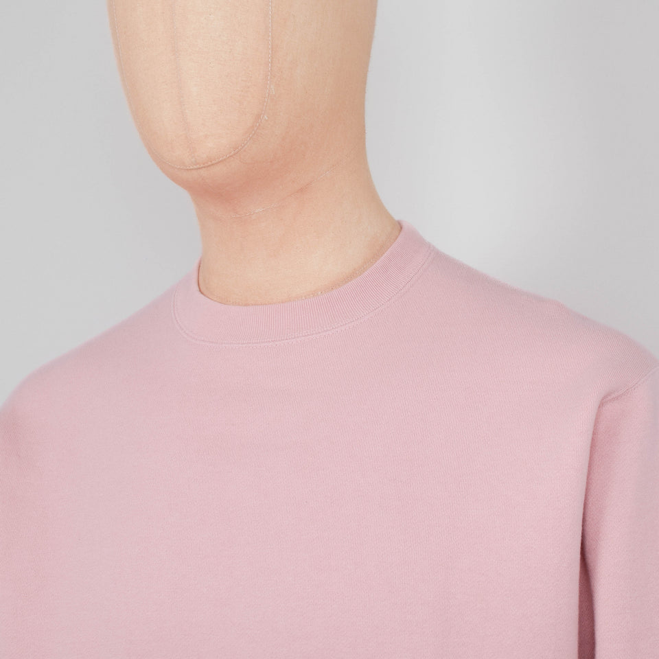 Beams Plus Sweat Crew Raised Back - Pink