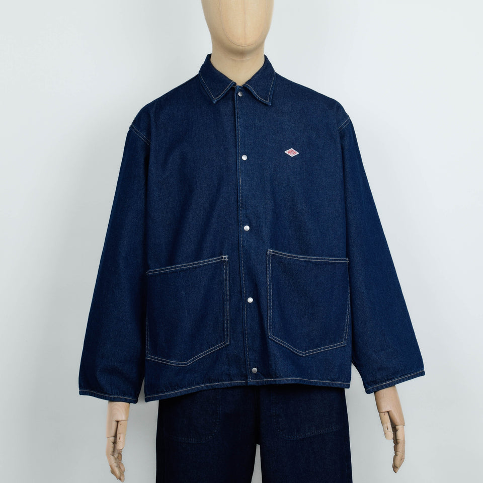 Danton Coverall Shirt - Indigo Denim