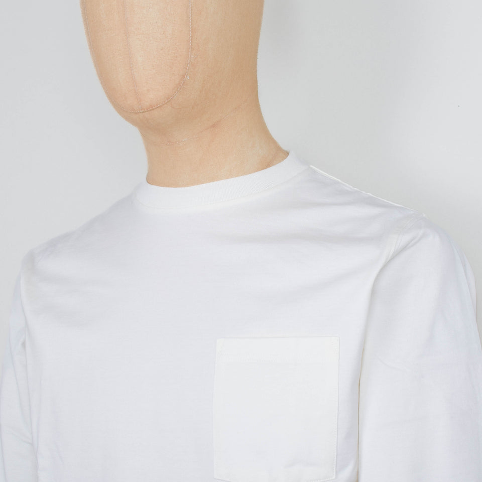 Beams Plus Pocket Tee 40/2 - White