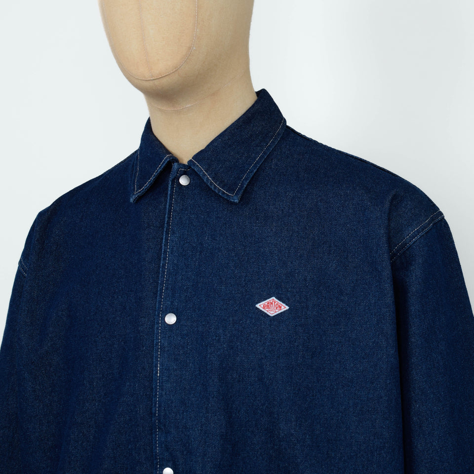 Danton Coverall Shirt - Indigo Denim
