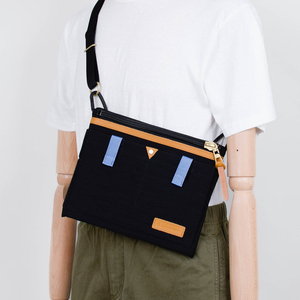 Master-Piece Link Sacoche Bag - Black
