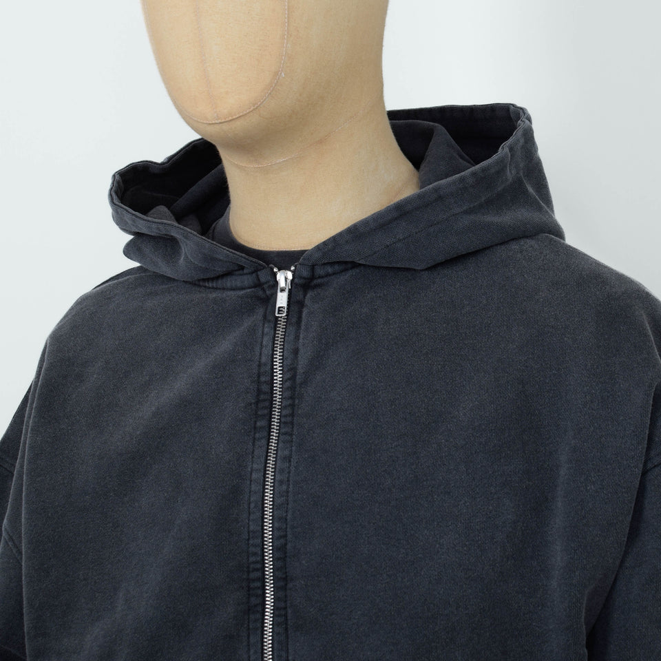 Colorful Standard Organic Oversized Zip Hood - Faded Black