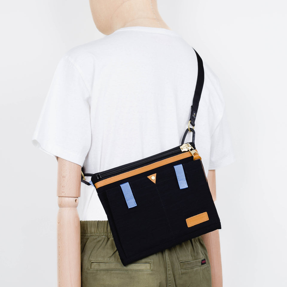 Master-Piece Link Sacoche Bag - Black