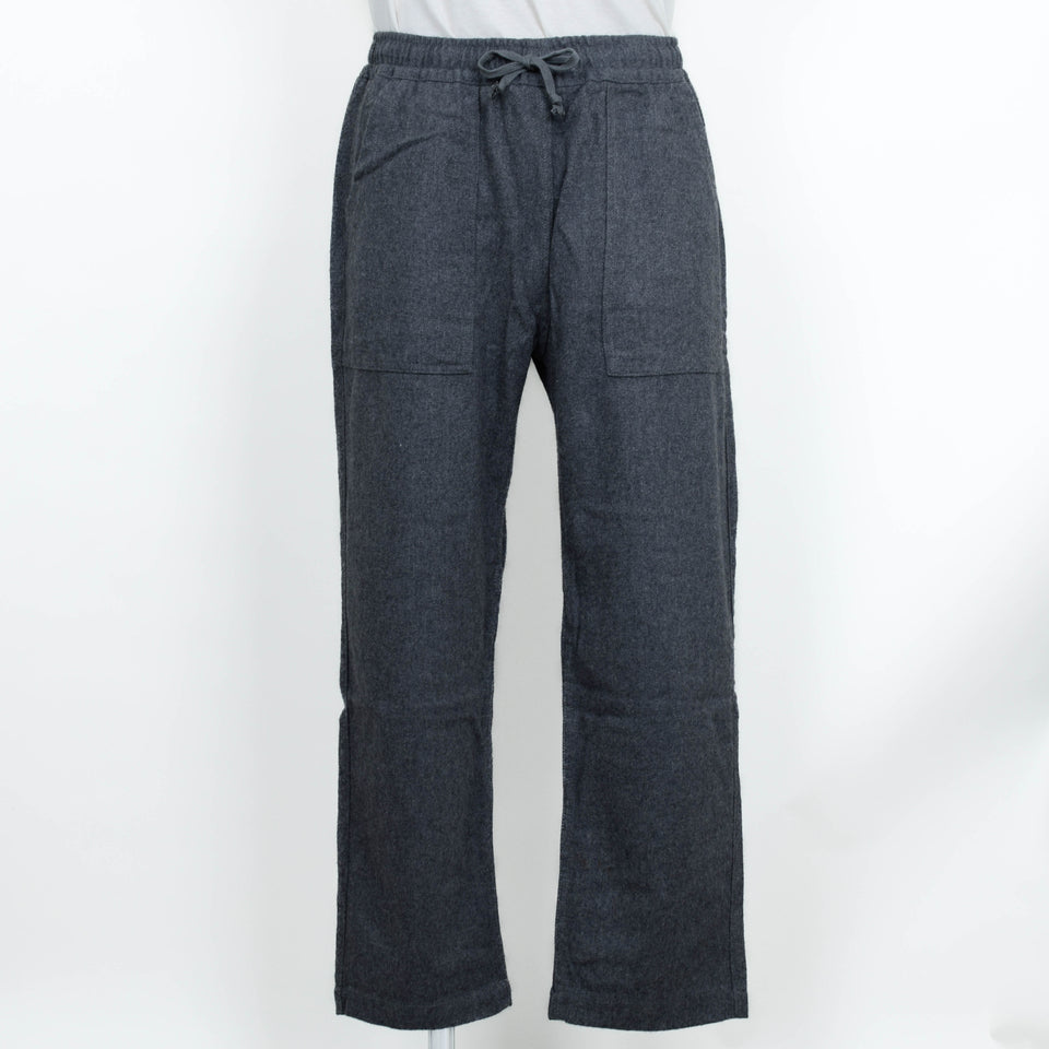 Service Works Flannel Chef Pants - Charcoal