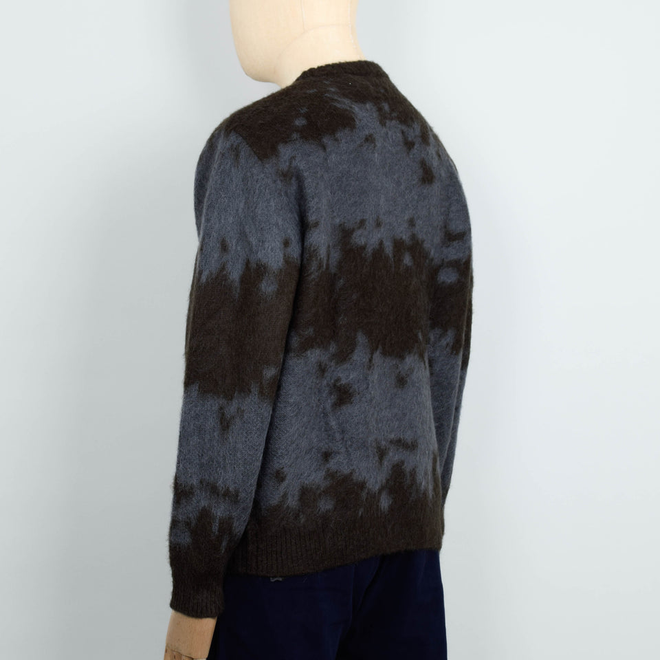 Gramicci Mohair Sweater - Slate Splatter