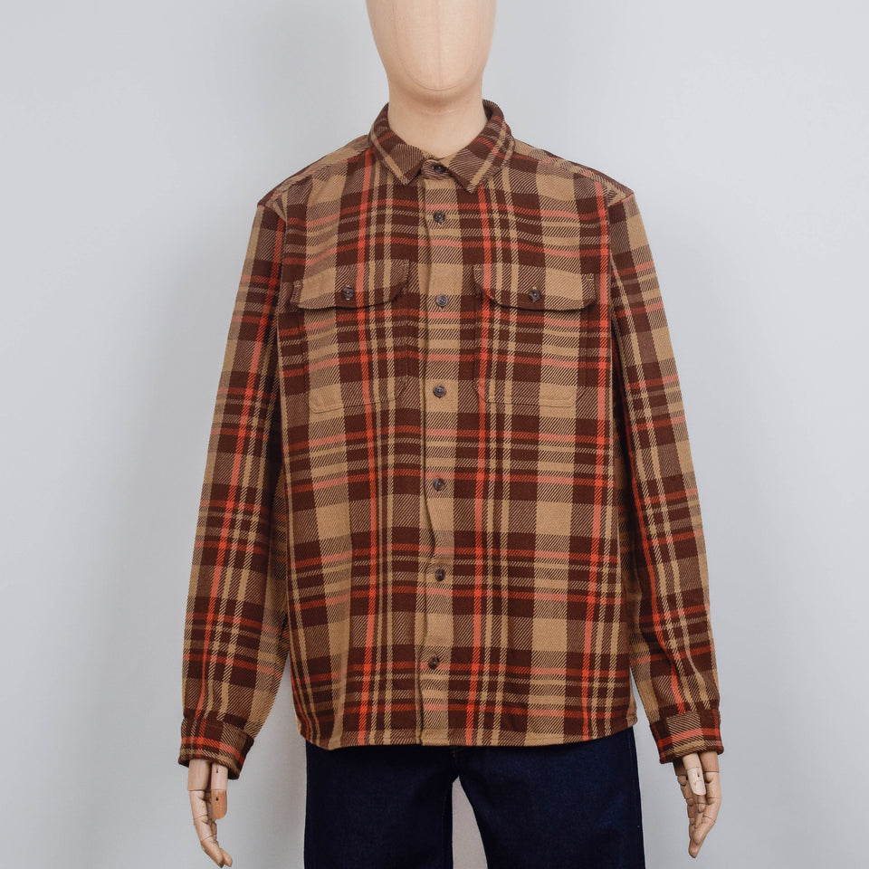 Patagonia M's Fjord Loft Shirt - Forested: Nest Brown