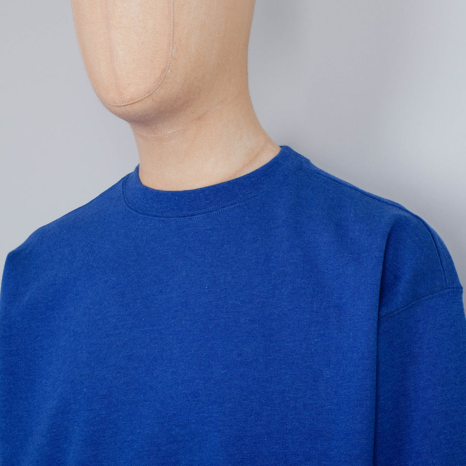 Snow Peak Recycled Cotton Sweat Crewneck - Blue