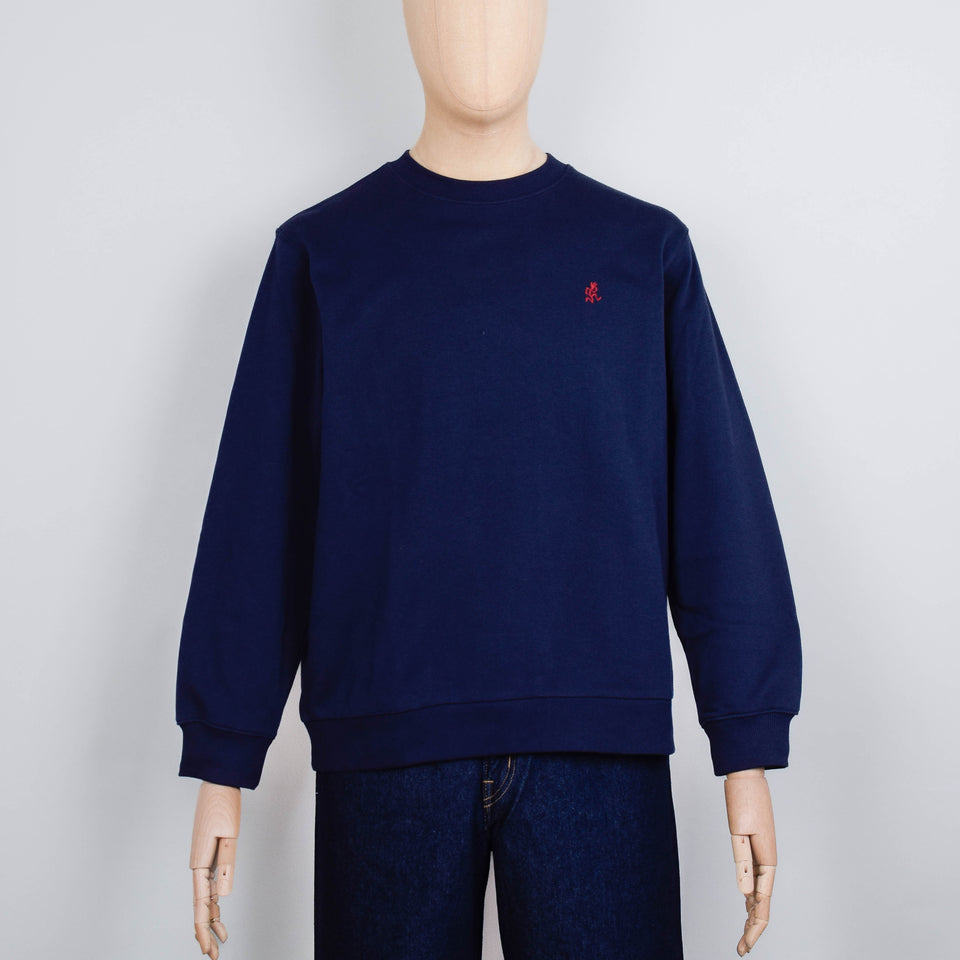 Gramicci One Point Crew Sweatshirt - Navy