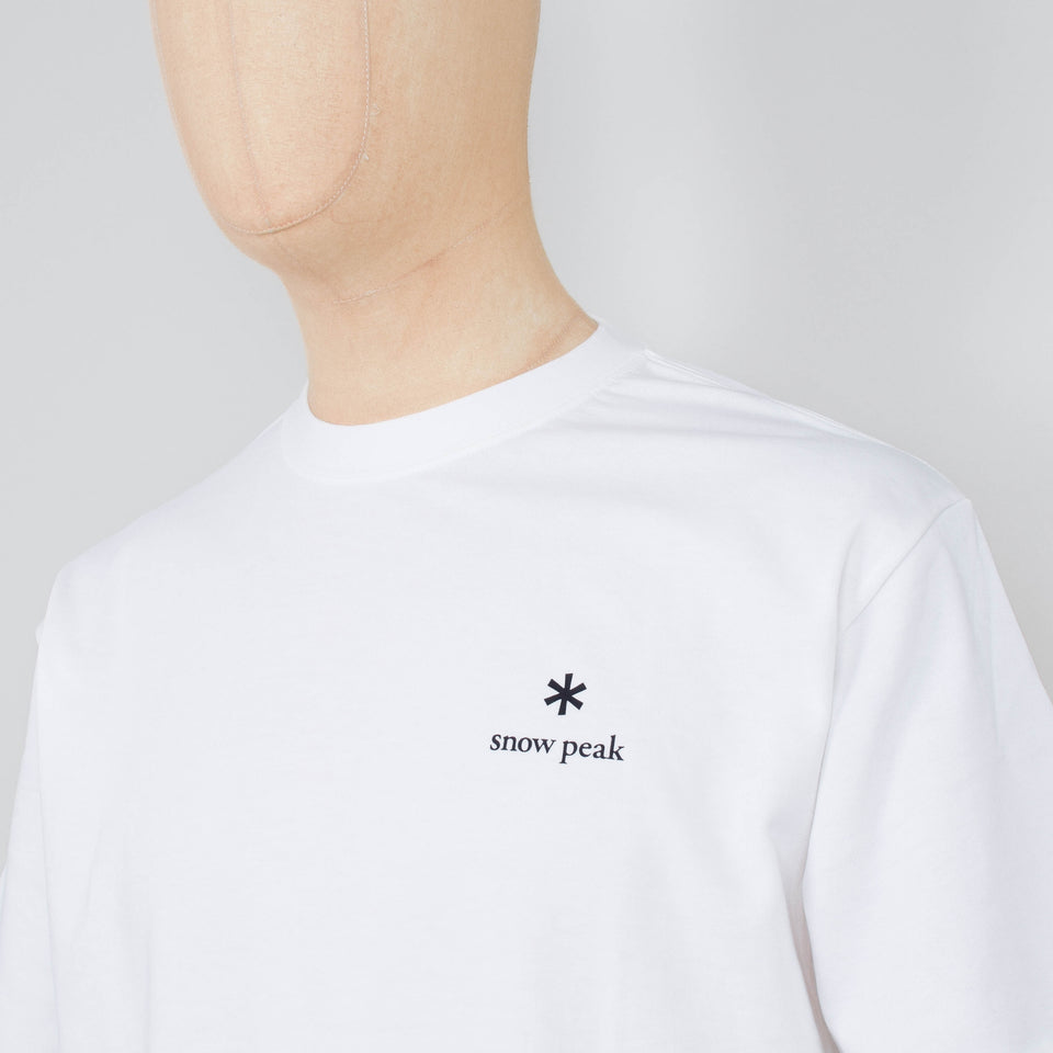 Snow Peak Standard Logo T-Shirt - Off White
