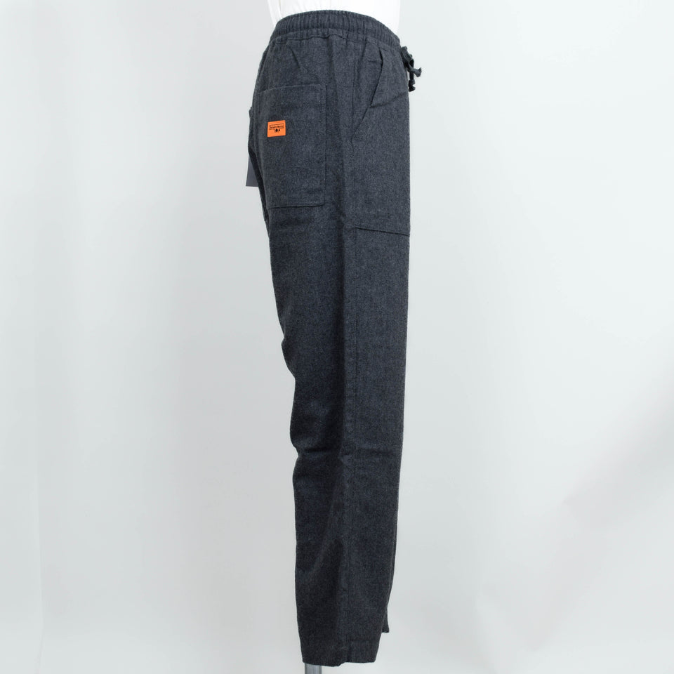 Service Works Flannel Chef Pants - Charcoal