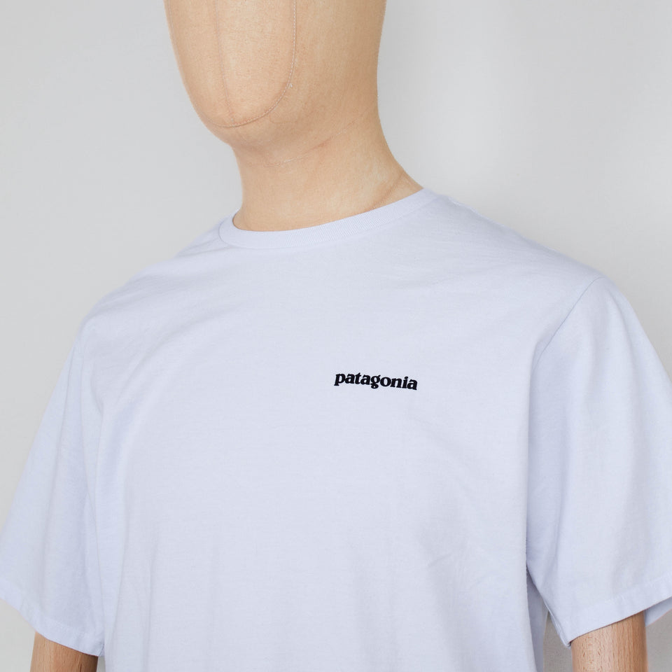 Patagonia P-6 Logo Responsibili Tee - White