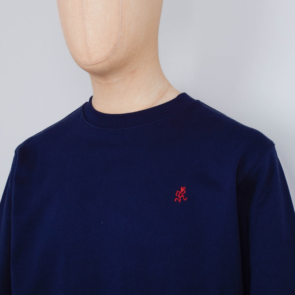 Gramicci One Point Crew Sweatshirt - Navy