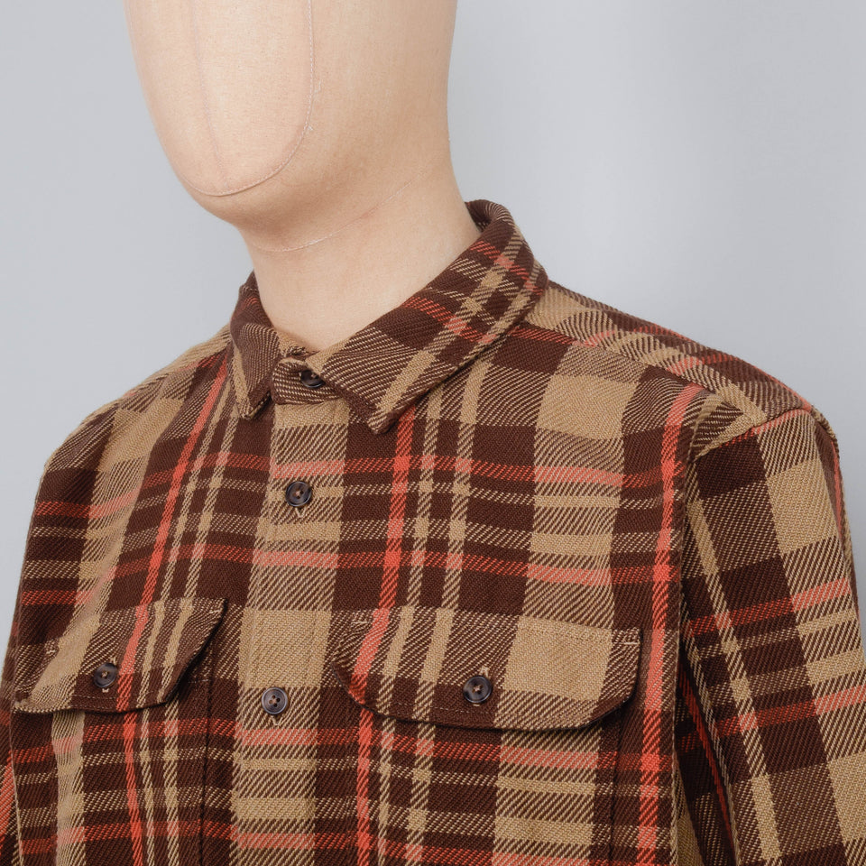 Patagonia M's Fjord Loft Shirt - Forested: Nest Brown