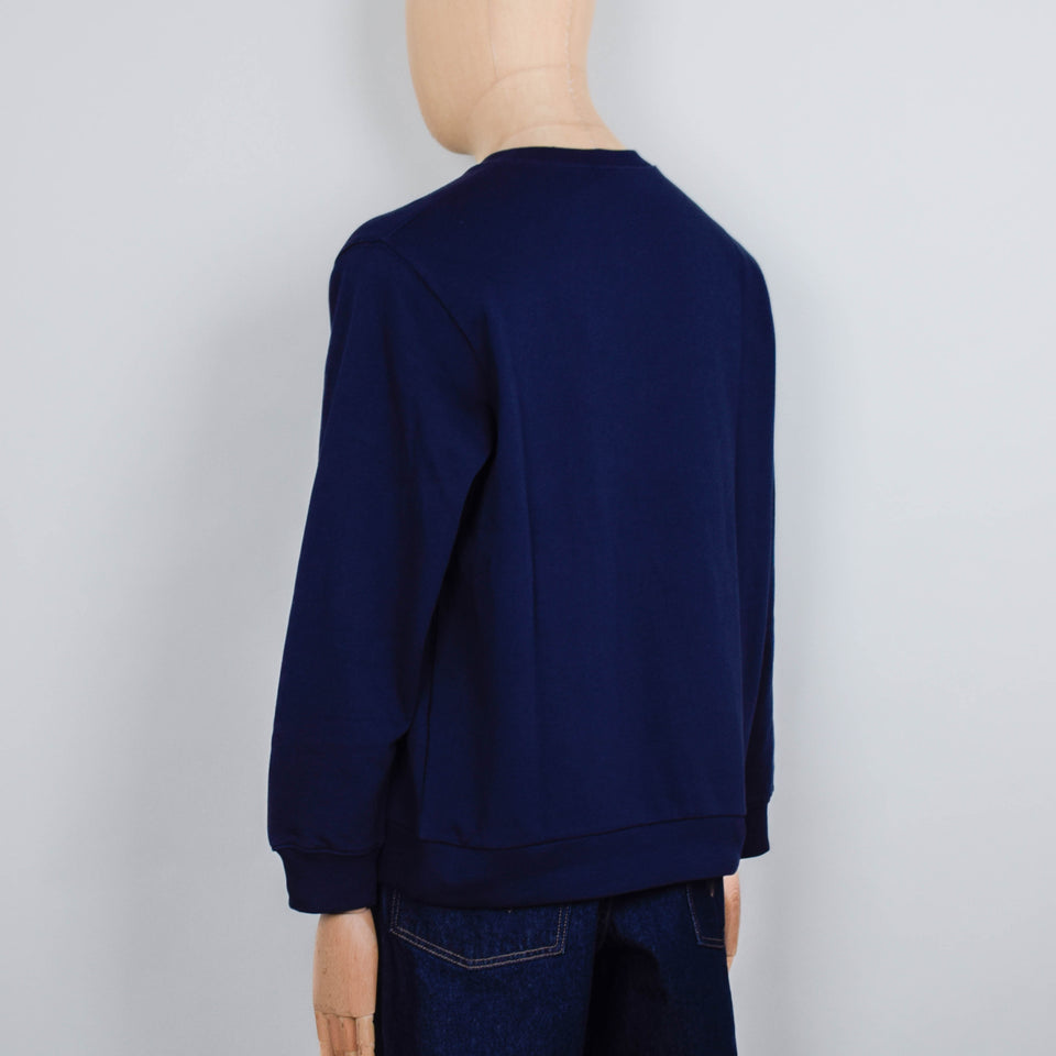 Gramicci One Point Crew Sweatshirt - Navy