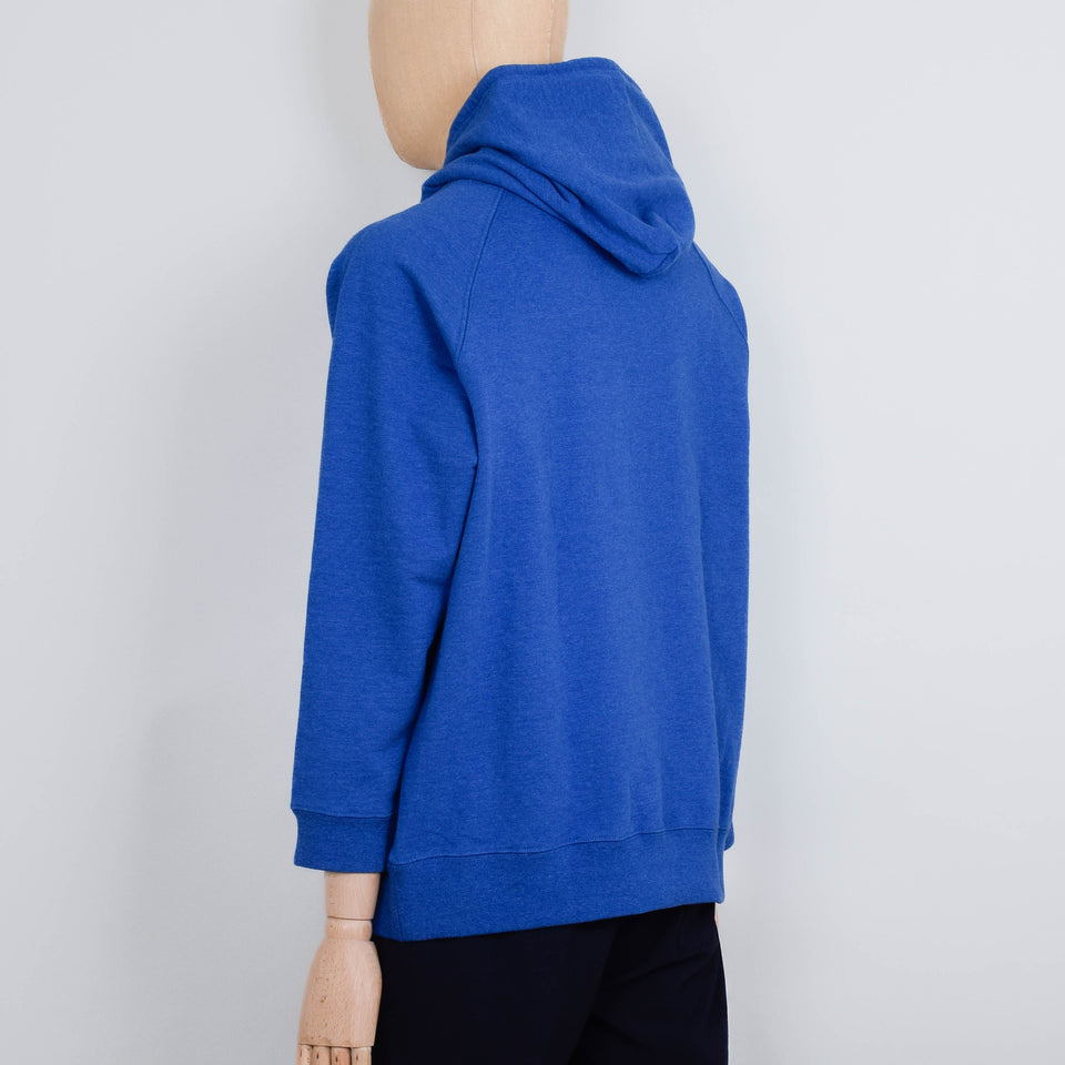 Snow Peak Recycled Cotton Pullover Hoodie - Blue