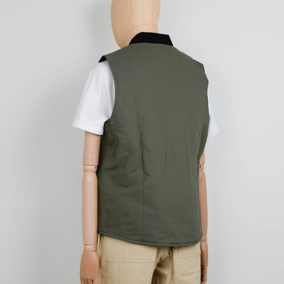 Service Works Padded Work Vest Jacket - Olive