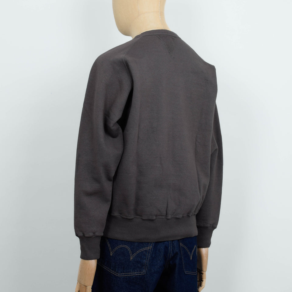 Sunray Sportswear Puamana Raglan Crew Neck Sweatshirt - Turkish Coffee