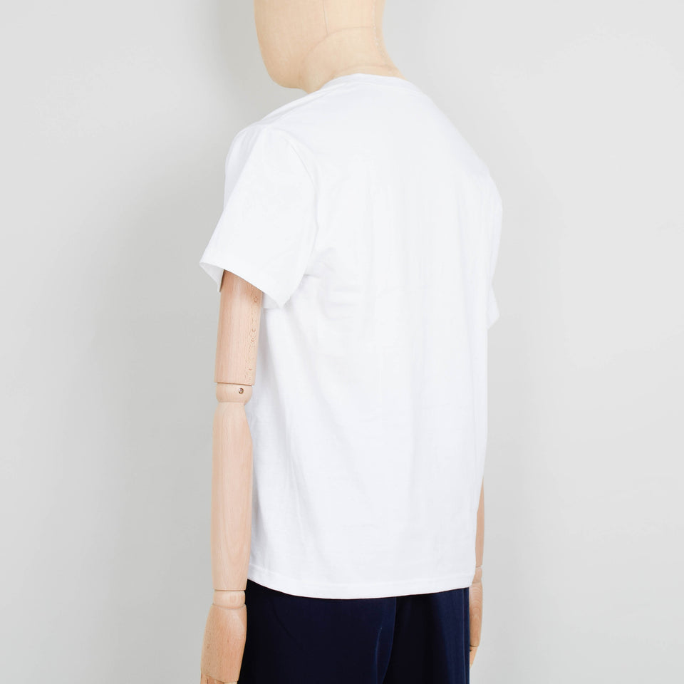 Beams Plus 2 Pack Henley Tee - White