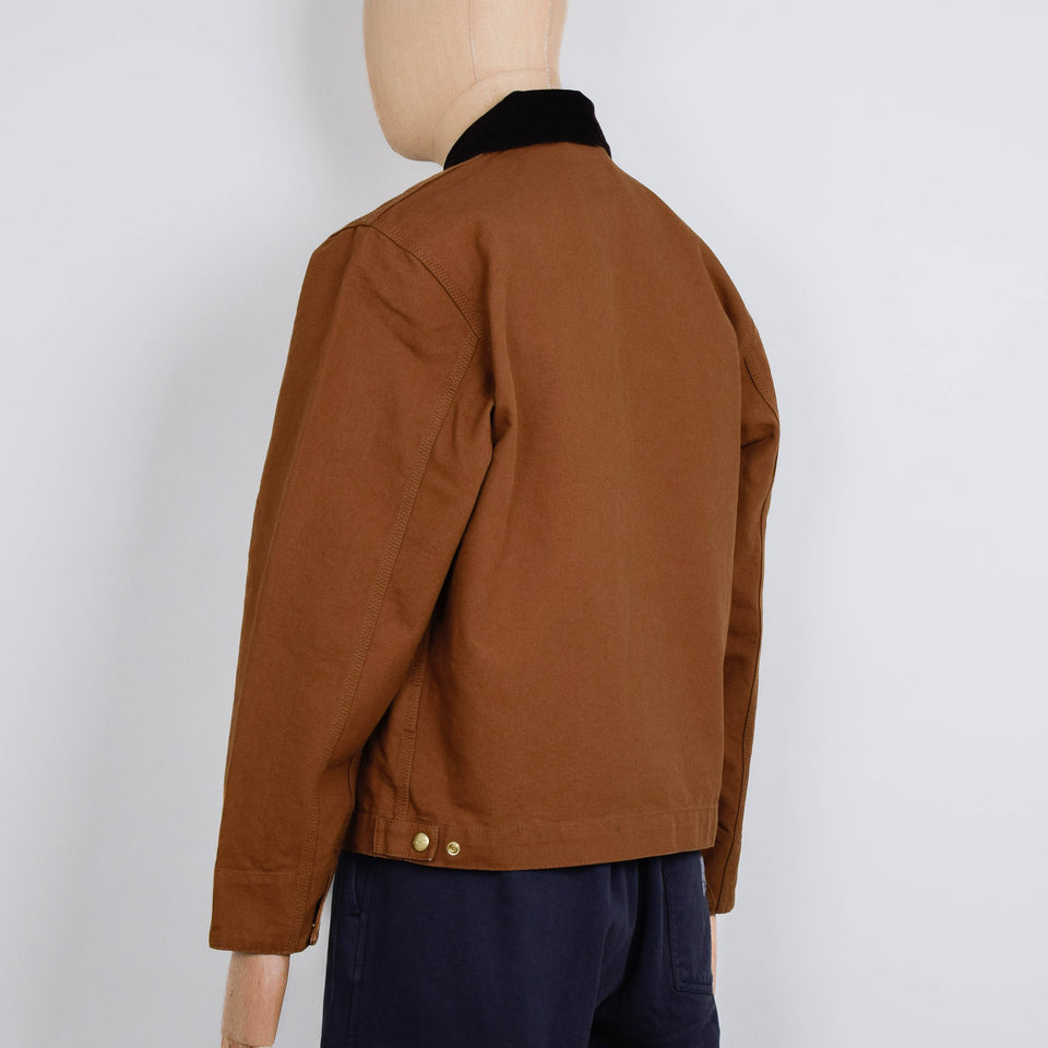 Carhartt WIP Detroit Jacket - Hamilton Brown/ Tobacco Rinsed