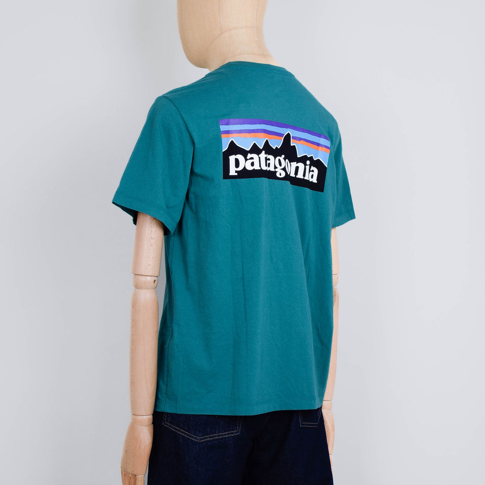 Patagonia P-6 Logo T-Shirt - Gem Green