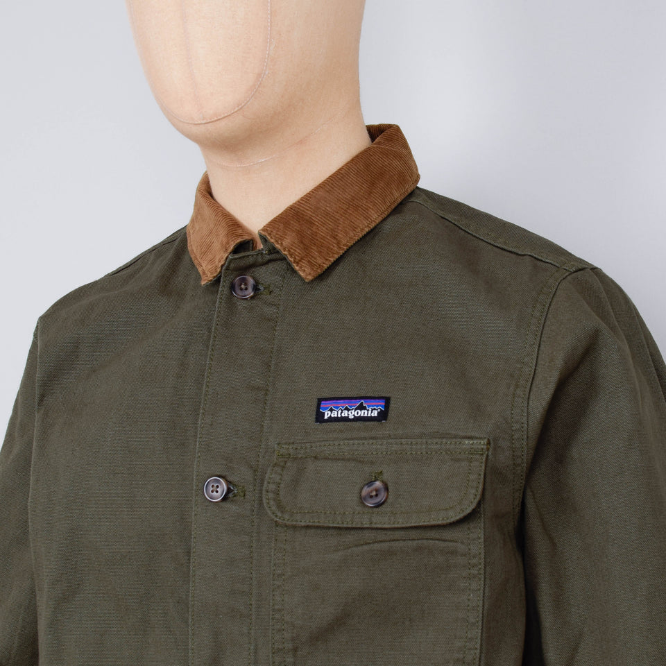 Patagonia M's Point Reyes Canvas Jacket - Basin Green